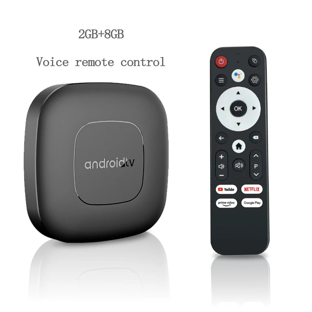 Versão global inteligente streaming media player caixa de tv mortal t1 bluetooth google assistente android13 allwinnerh313 2.4g & 5g wifi 4k